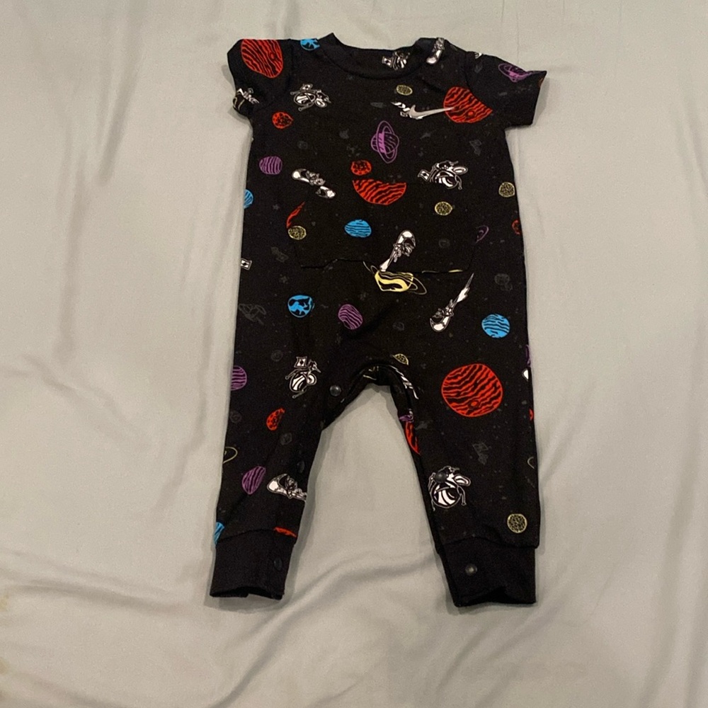 Nike short sleeved coverall size 6m